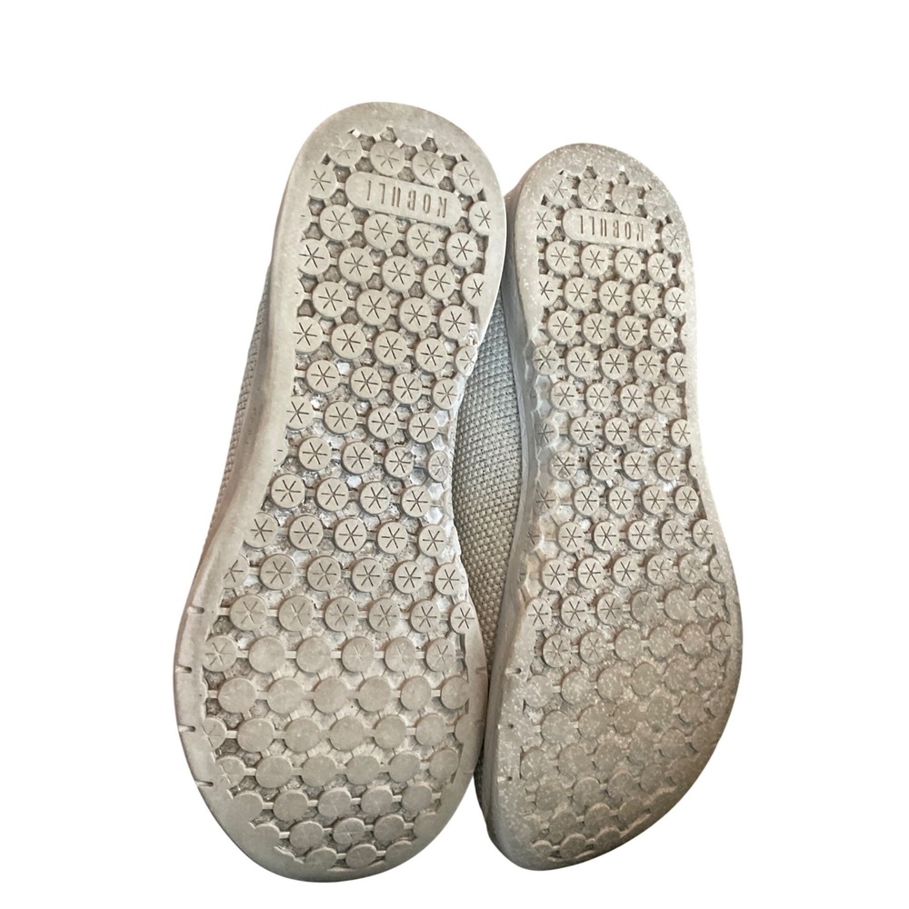 NOBULL SuperFabric Trainer Light Grey Mens 8.5 Womens 10 Athletic Gym Shoes - Picture 3 of 4